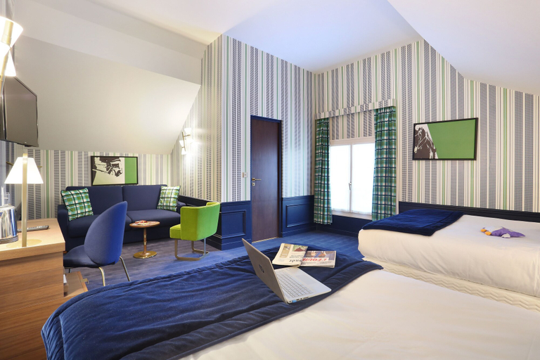 Bedroom 3, Hôtel du Cheval Blanc, Seine-et-Marne