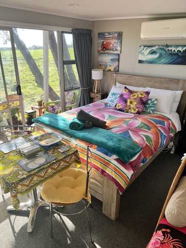 Bedroom 3, Karikari Lodge, Far North