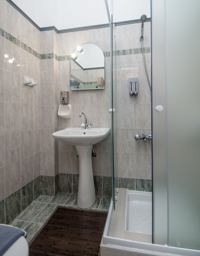 Bathroom 4, Syros Atlantis Hotel, South Aegean