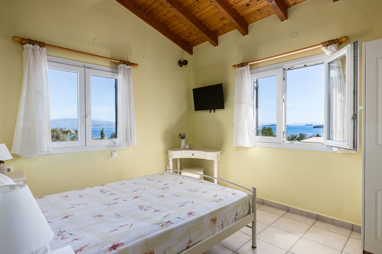 Bedroom 5, Aloe Apartments with private Spa Tub by Konnect, Ionian Islands