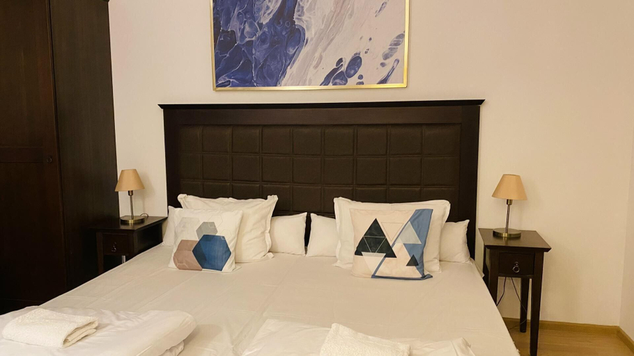 Bedroom, Hotel Royal Beach 5 Premium - Central Sea View G6, Nesebar