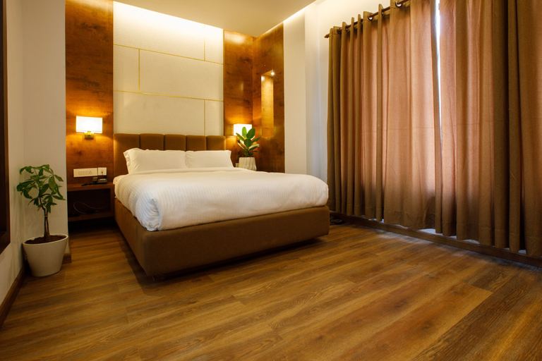 Bedroom 3, Sangam City Hotel, Bagmati