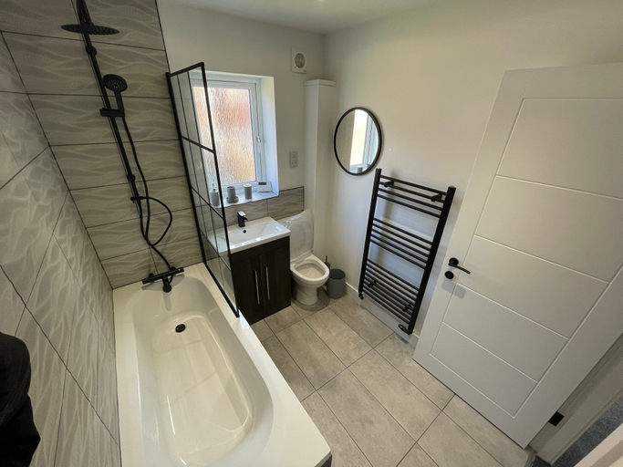 Bathroom 3, Brand New High Spec House with parking Wi-Fi (B) by HAFH, Staffordshire