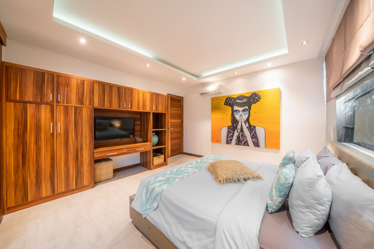Bedroom 2, Villa Cuatro: Amazing 3BR Villa in Seminyak, Badung