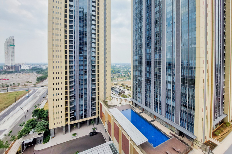 Exterior & Views, Modern Look and Spacious 2BR The Branz BSD Apartment By Travelio, Tangerang Selatan