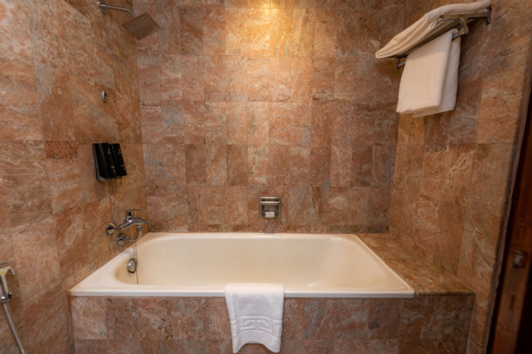 Bathroom 5, The Malla Hotel, Bagmati