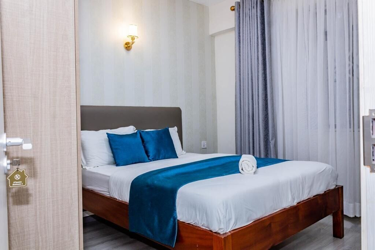 Bedroom 3, Ikhaya Serviced Apartments Kilimani, Dagoretti North