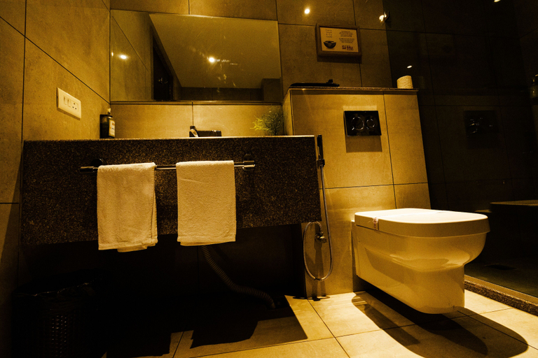 Bathroom, Hotel Brij Residency, Latur