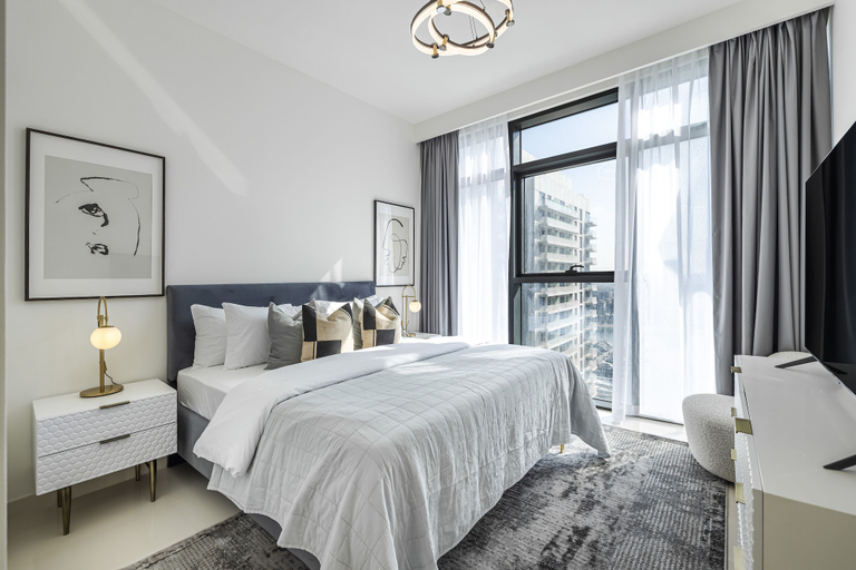 Bedroom, DHH -1 Bed Beach Vista Emaar Beachfront, Dubai