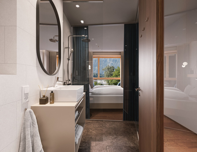 Bathroom 5, Val Blu Sport - Hotel - Spa, Bludenz