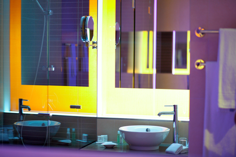 Bathroom 5, Vienna House by Wyndham Andel's Cracow, Kraków City