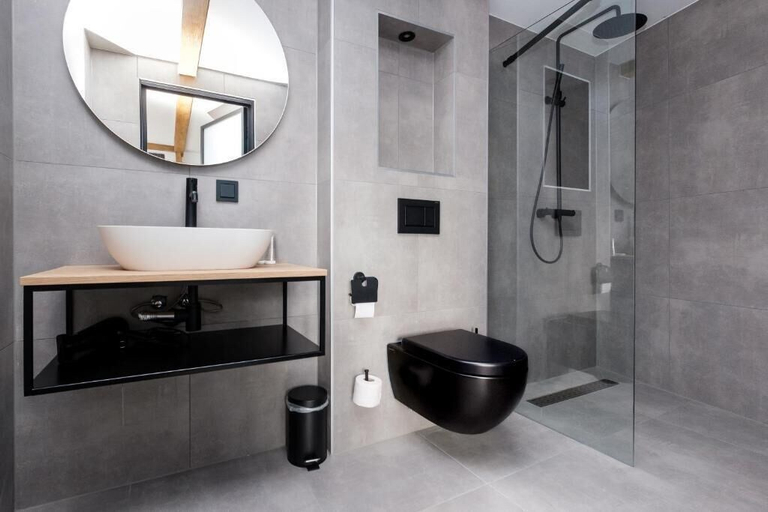 Bathroom 4, Hotel Brasserie Smits, Kapelle