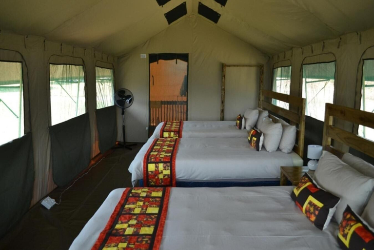 Bedroom 3, Mwandi View Lodge, Chobe