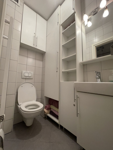 Bathroom 4, Large Modern 75m2 Flat and Free Parking, Zagreb