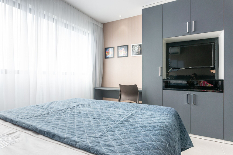 Bedroom 3, Beach Class Ilha do Leite by Easy Home, Recife