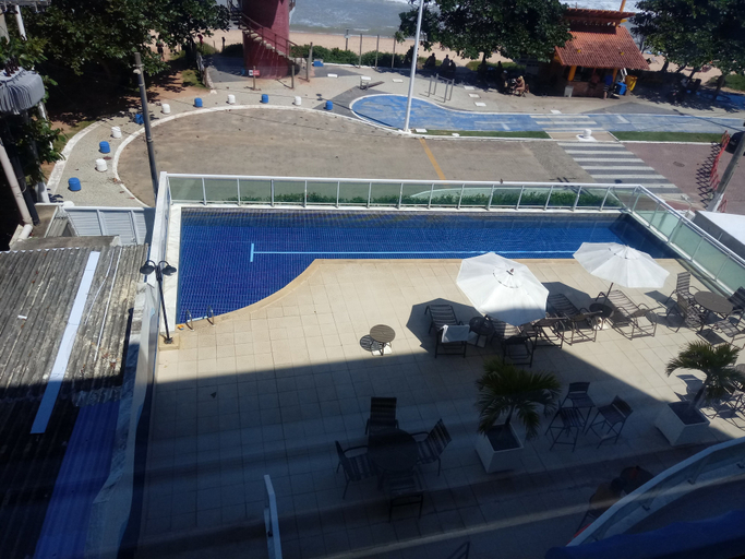 Sport & Beauty 3, Flat pé na areia com vista internet e ar, Macaé