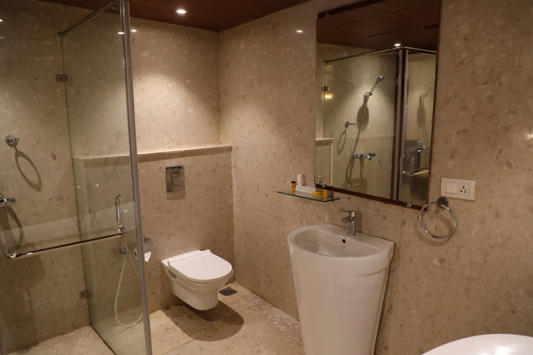 Bathroom 4, White Pearl Suites by Rosetum, North Goa