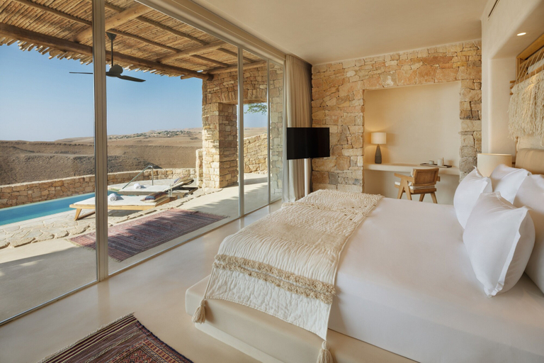 Bedroom 5, Six Senses Shaharut