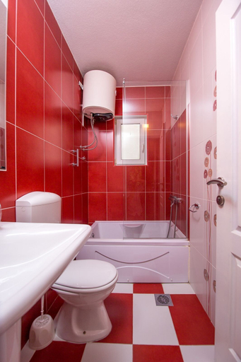 Bathroom 3, ACIKA apartments Rafailovici