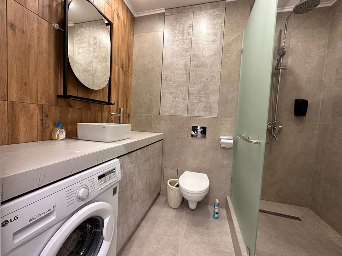 Bathroom 4, Prego apartments Almatau, Astana City