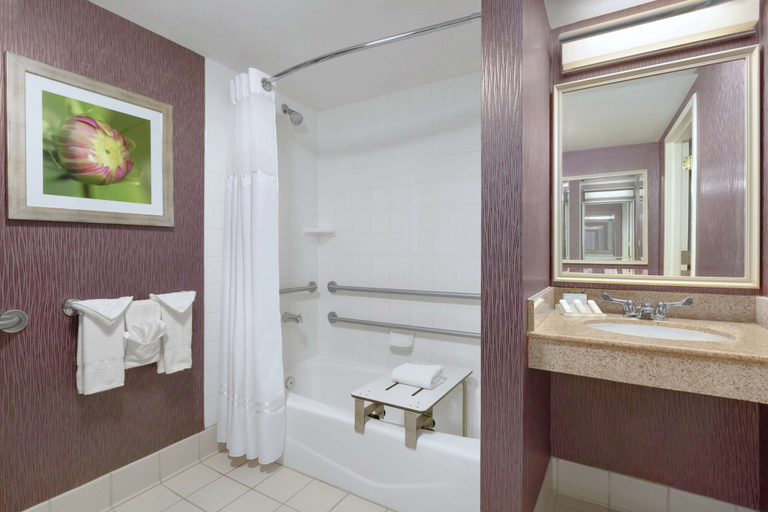 Bathroom 4, Hilton Garden Inn-Springfield, MA, Hampden
