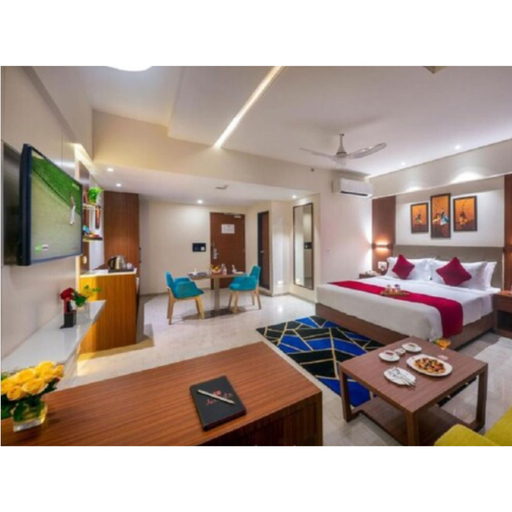 Bedroom 2, Lords Eco Inn Rajkot Shapar, Rajkot