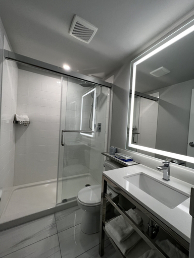 Bathroom 5, Travelodge by Wyndham Regina, Division No. 6