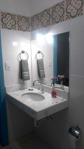 Bathroom, Rafas Pousada Encantos de Minas, Três Corações