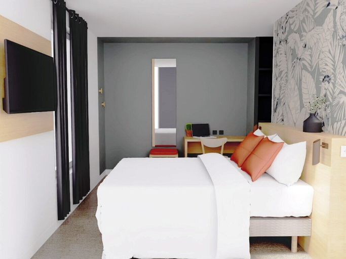 Bedroom 4, Logis Hôtel Larivaut, Puy-Guillaume, Puy-de-Dôme