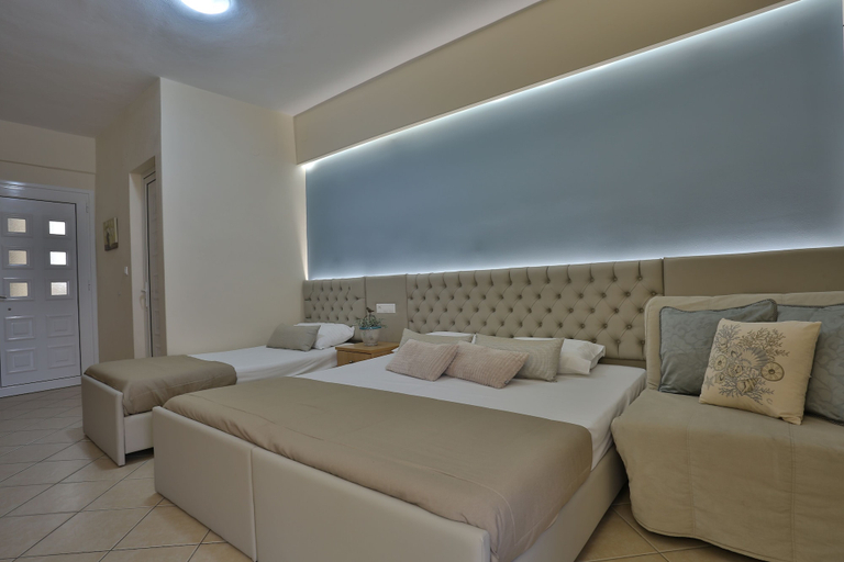 Bedroom 3, Irida Apartments, Central Macedonia