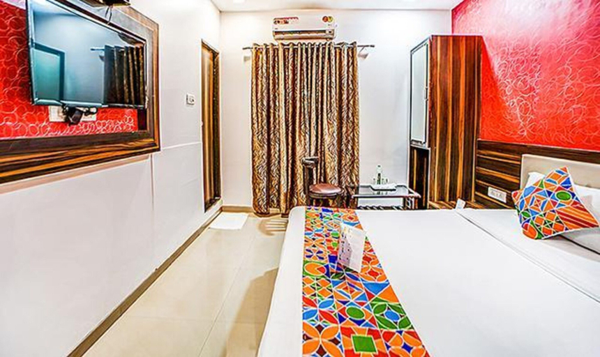 Bedroom 2, Fabhotel The Adore Palace, Mumbai Suburban