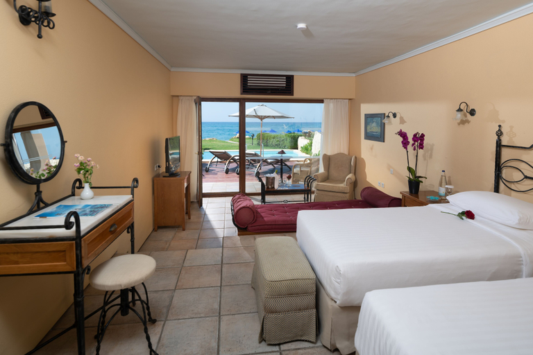 Bedroom 3, Aquila Rithymna Beach, Crete