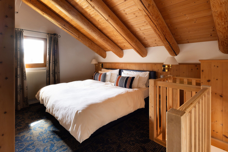 Bedroom 2, Hotel Chesa Rosatsch, Maloja