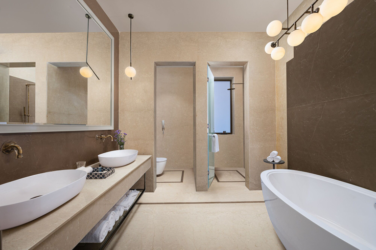 Bathroom 4, The Yellow House, Goa – IHCL SeleQtions, North Goa