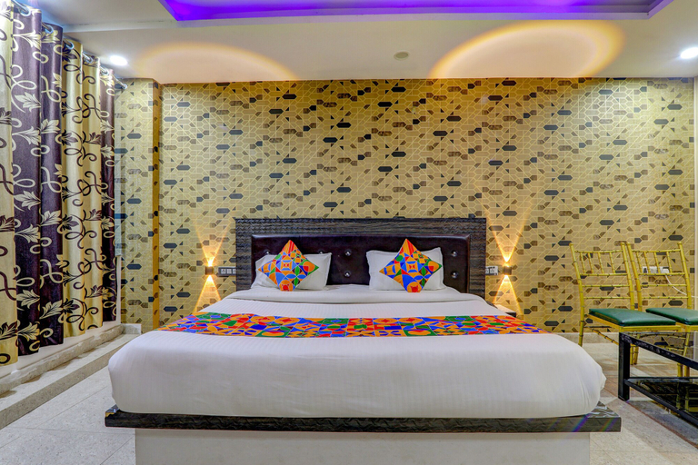 Bedroom 2, Fabhotel Gold Galaxy, Kanpur Nagar
