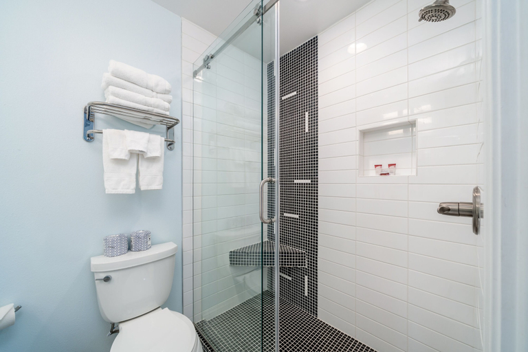Bathroom 4, The Hamilton - Lakefront & Studio Suites, Hot Springs, Garland