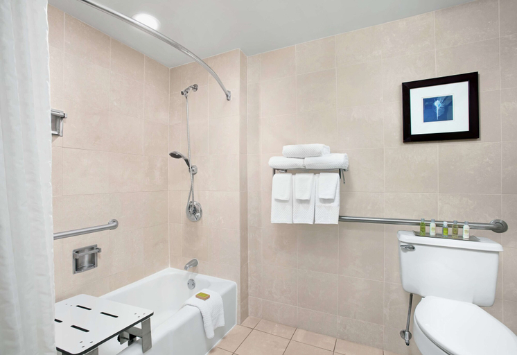 Bathroom 5, DoubleTree by Hilton Hotel Miami Airport & Convention Center, Miami-Dade