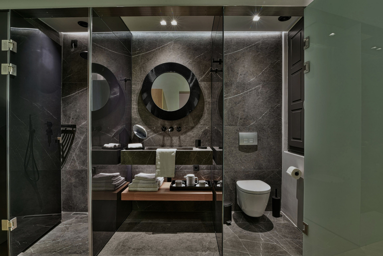 Bathroom 4, Athens Dom Hotel, Attica