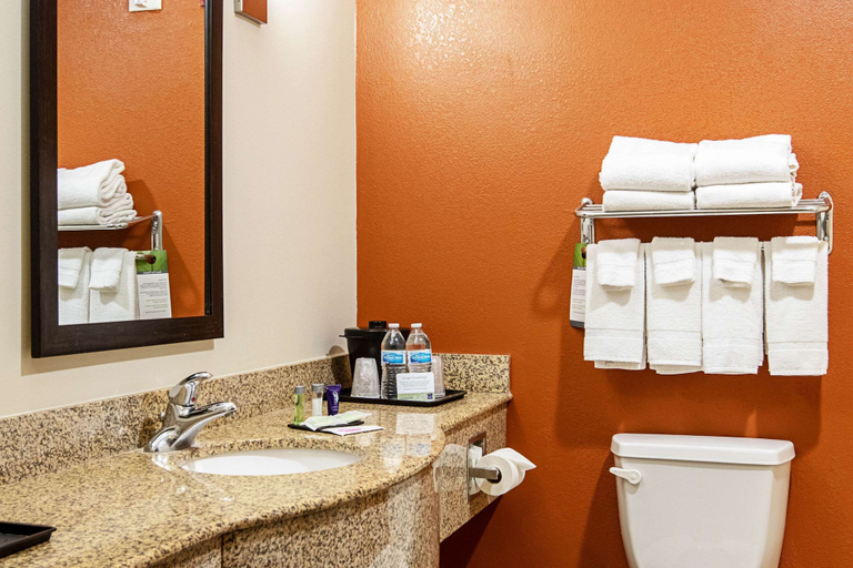 Bathroom 4, Sleep Inn & Suites Hobbs, Lea