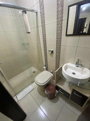 Bathroom 4, Hotel Zata Econômico, Criciúma
