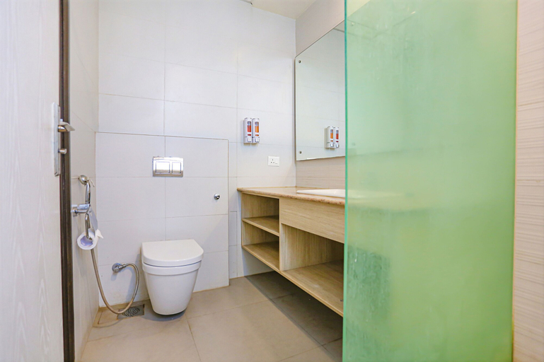 Bathroom 4, FabHotel Sapphire 83 Best hotel in Manesar, Gurugram, Gurgaon