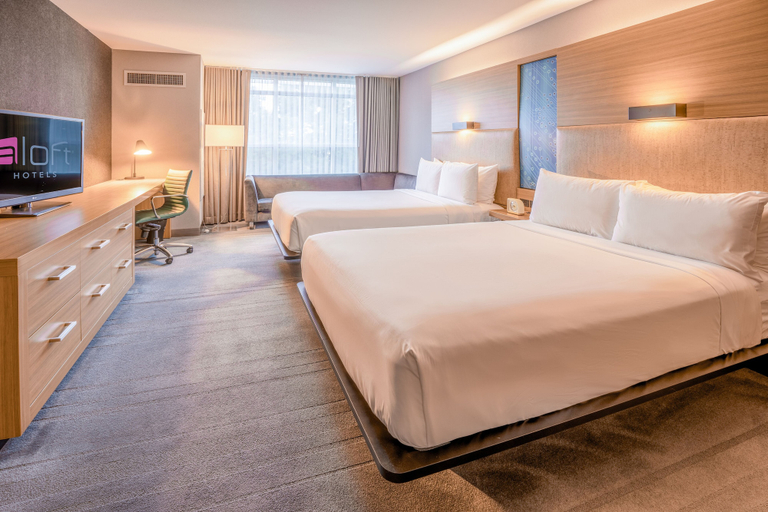 Bedroom 5, Aloft by Marriott Cupertino, Santa Clara