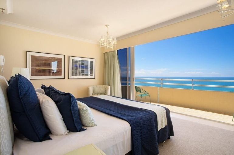 Bedroom 4, Zenith Ocean Front Apartments, Gold Coast