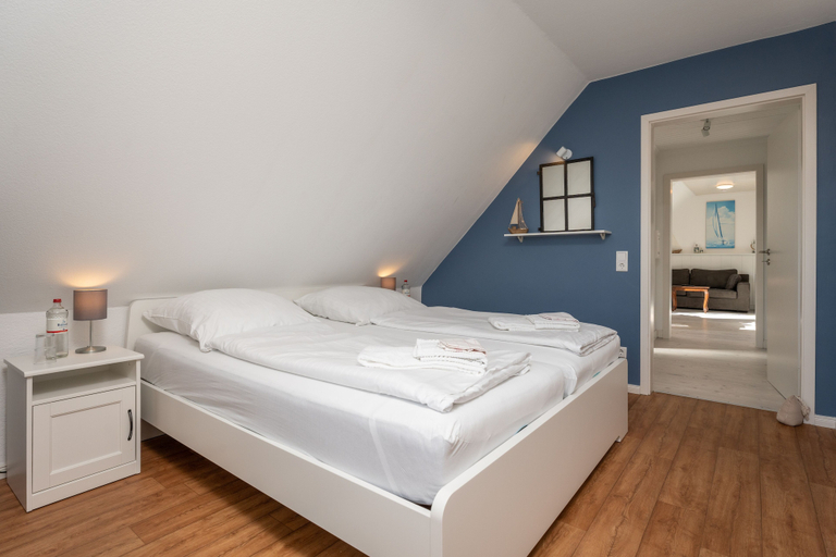 Bedroom 2, Ferienwohnungen Haus Schau ins Land, Nordfriesland