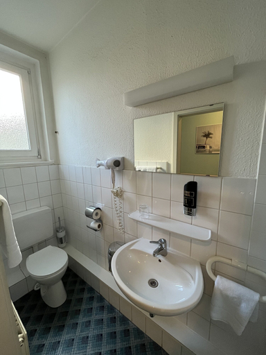 Bathroom 5, Hotel Schwarzer Bär, Region Hannover