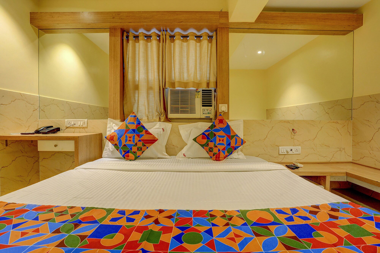 Bedroom 3, FabHotel Starwood Residency - 100m from Dr DY Patil Stadium, Thane