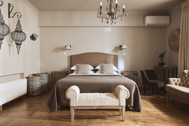 Bedroom 3, Plaka's Villa with Breathtaking Acropolis View, Attica