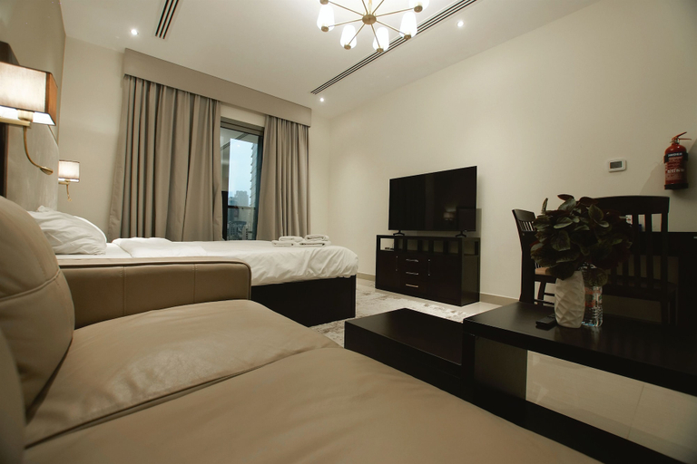 Bedroom 3, Clever Guest Elite Downtown studio, Dubai