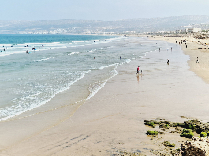 Beach 4, 1bed Apt Sleeps 4 - Free Parking, Wifi, Near Beach, Agadir-Ida ou Tanane
