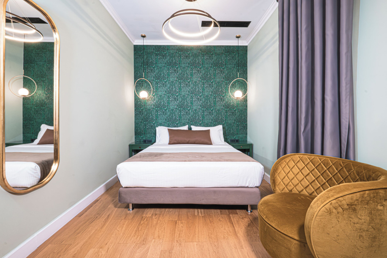 Bedroom 1, Belle epoque suites, Attica